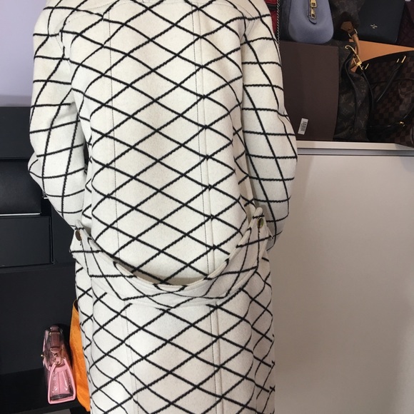 LOUIS VUITTON DOUBLE BREASTED COAT sz M - Picture 7 of 8